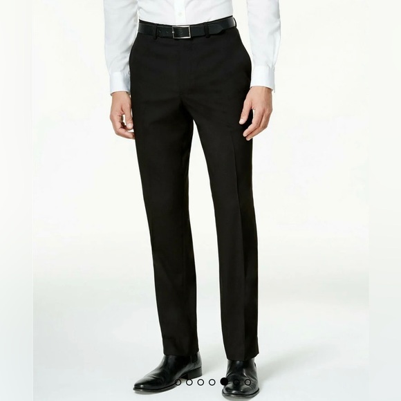 NWT Kenneth Cole Reaction Techni-Cole Flex Trouser Pant Size 34W/32L